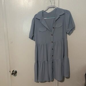 Brand new blue dress never worn
